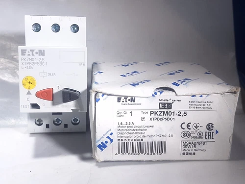 EATON MOELLER XTPB2P5BC1 MOTOR PROTECTOR MODULE 1.6-2.5A PKZM01-2,5 278481