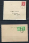 Jersey (Channel Islands) Occupation FDC and FD Postcard, 1941-42