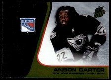 1999-00 PACIFIC QUEST FOR THE CUP GOLD Anson Carter /325 Boston Bruins #22