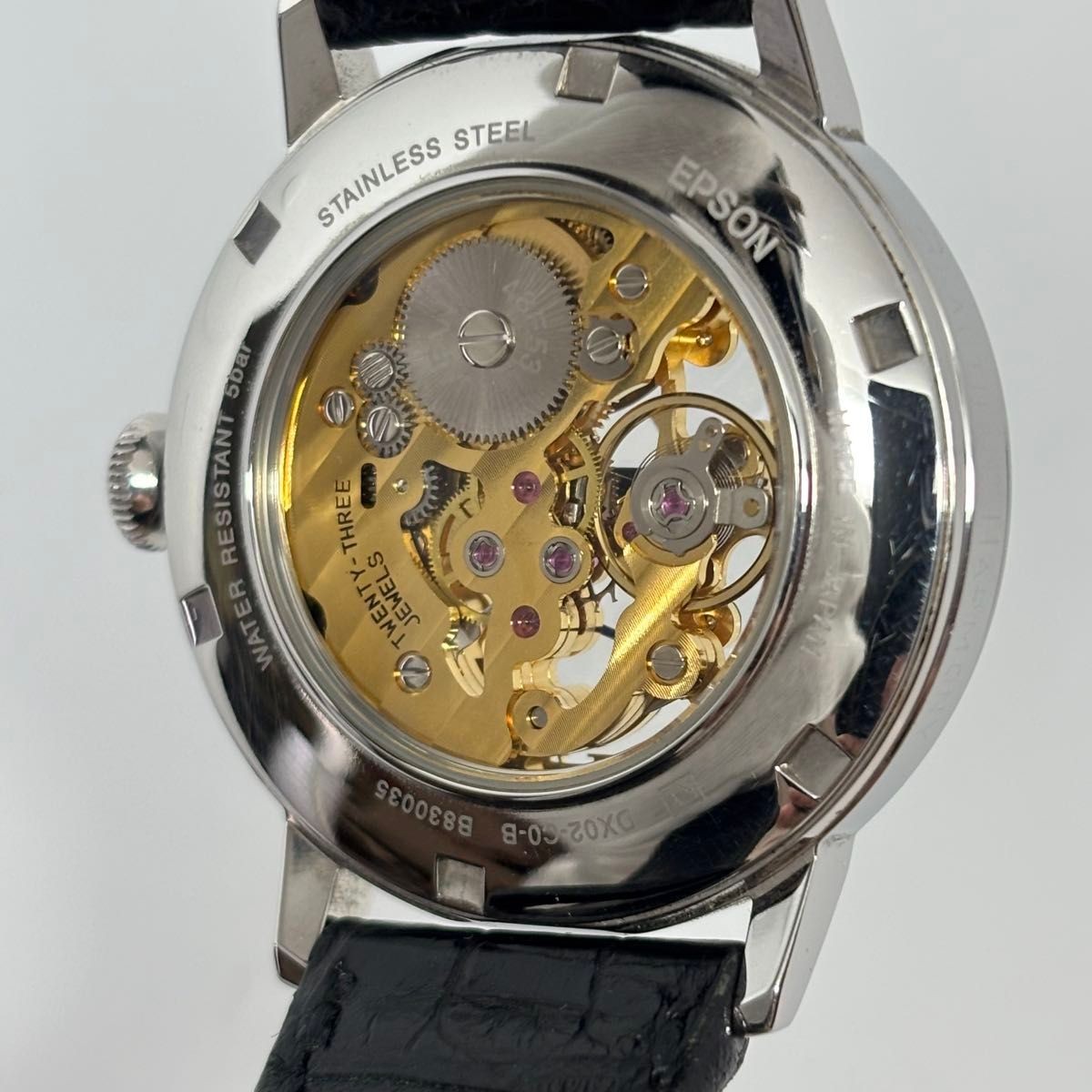 Excellent Condition Orient Star Skeleton Prestige… - image 6