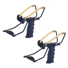 2X Professional Powerful Catapult Stainless Steel Aluminium Alloy Slingshot2113