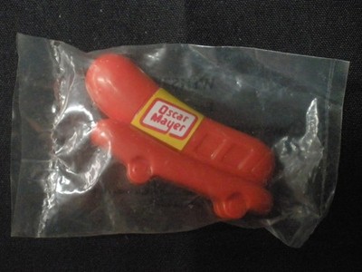 Vintage Oscar Mayer Weiner Whistle in Original Package Sealed Weiner Mobile NIP