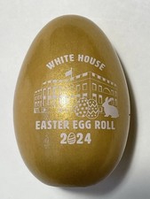 2024 White House Easter Egg - SPECIAL LIMITED LARGE GOLD EDITION EASTER BUNNY