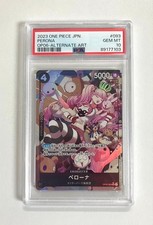 PSA10 Perona SR Parallel P OP06 093 'The Dual Sovereigns' One Piece from Japan