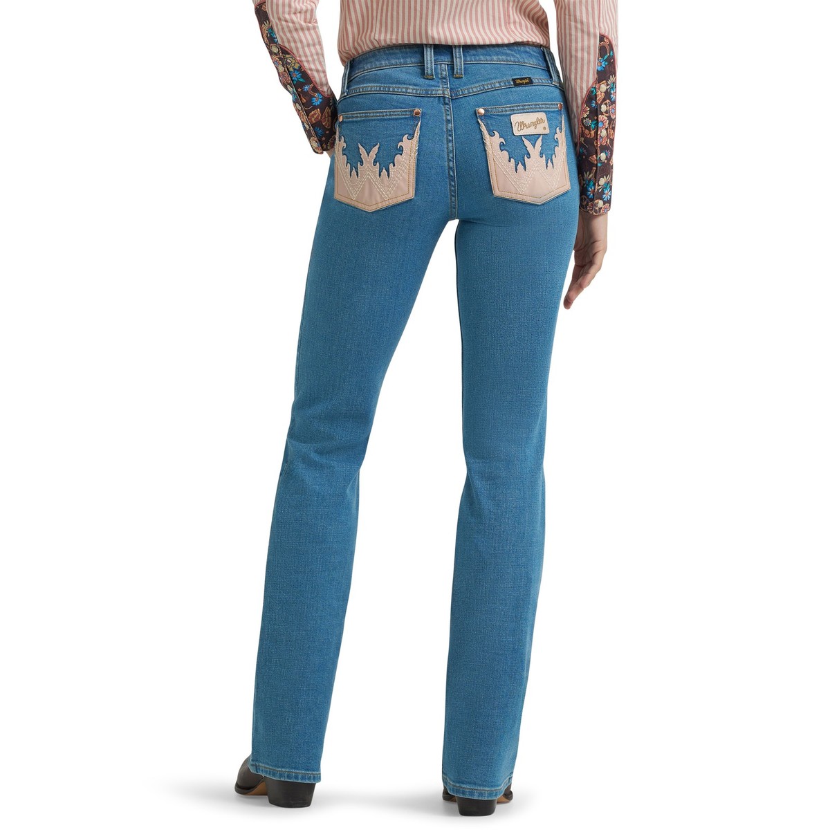 Wrangler X Lainey Wilson Ladies Mae Boot Cut Denim Jean 112375595