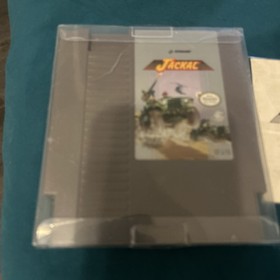Jackal Nintendo NES 1987 Tested Authentic Vintage Mint, Manual 