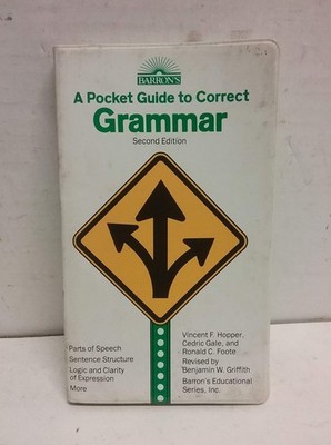 A Pocket Guide to Correct Grammar (Barron's Educational Series)