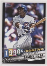 2020 Topps Decades Best Batters Black 153/299 Sammy Sosa #DB-53 n1u