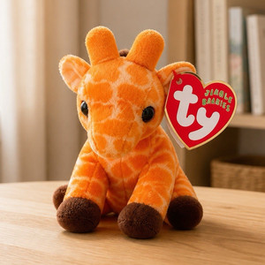 Ty Jingle Beanies Twigs Giraffe Plush Beanbag Vintage 1998 MPN TWIGS