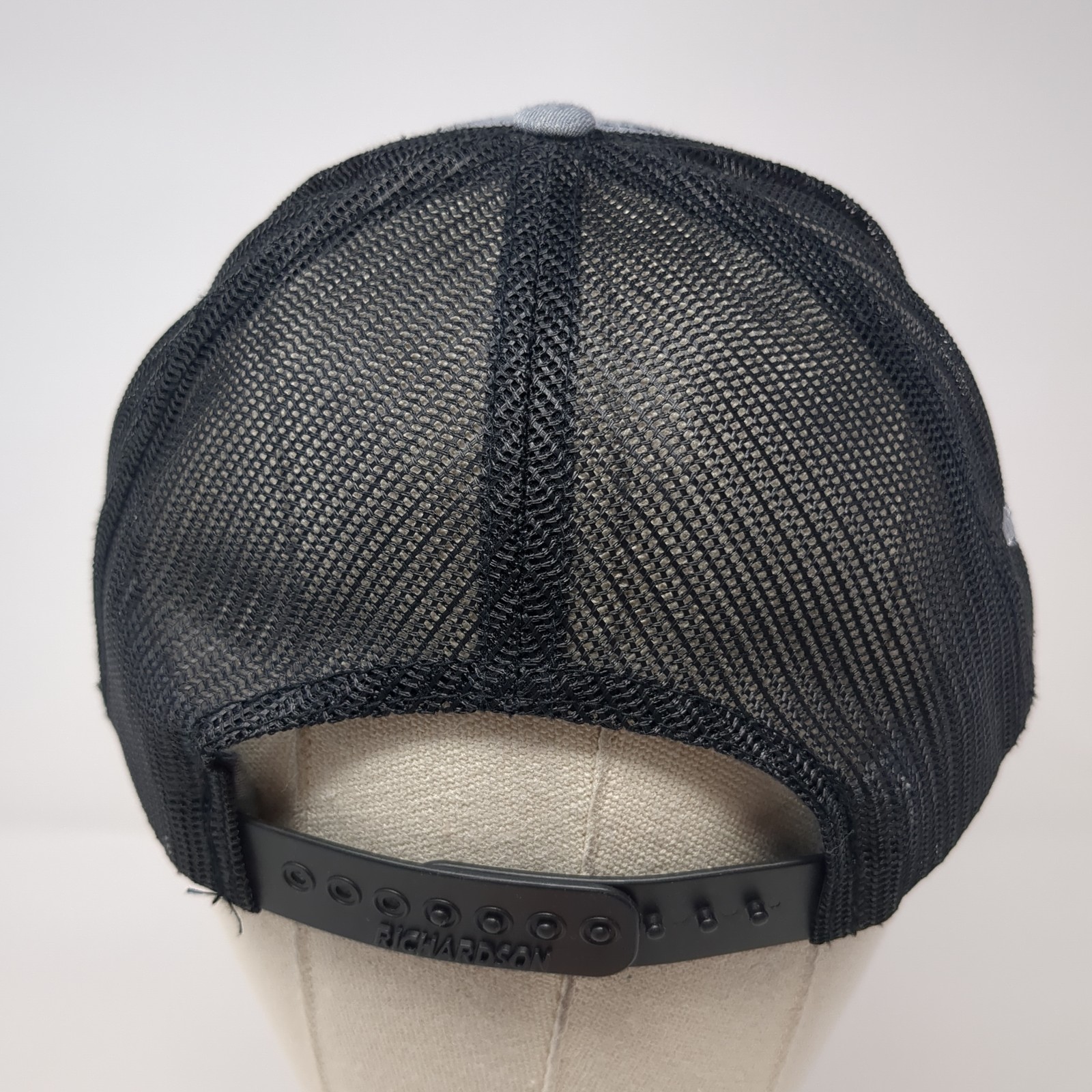 Riverview Construction Snapback Trucker Hat Gray … - image 6