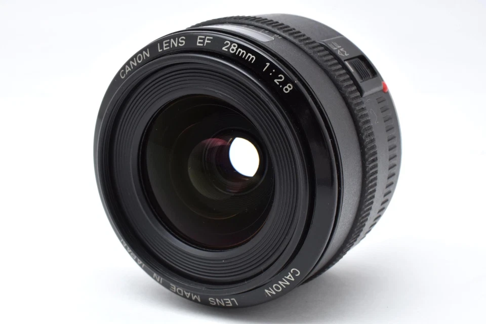 [Almost Unused] CANON EF 28mm f/2.8 EF Mount Wide Angle AF Lens From JAPAN - Image 2 of 4