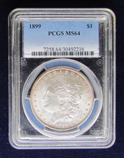 1899 Morgan PCGS MS64