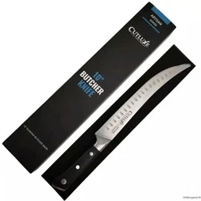 Cutluxe Butcher Knife 10" Hollow Forged High Carbon German A