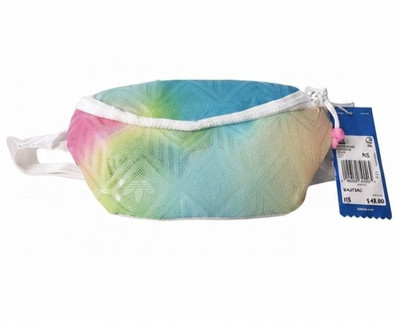 Adidas Original Fanny Pack Waistbag Multicolor Blue/Pink Limited Edition Nwt $45
