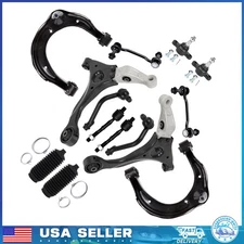 Front Upper & Lower Control Arm Tie Rod Suspension For 2006-2008 Hyundai Sonata