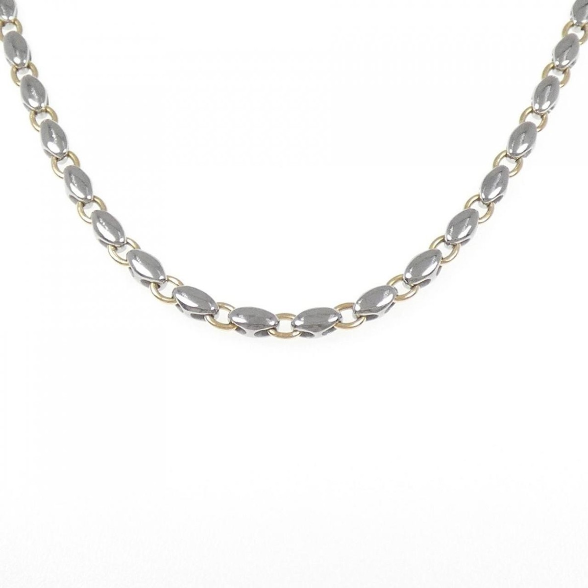 BVLGARI チェーン Authentic BVLGARI 750YG ST Necklace #260-007-019-1028 | eBay