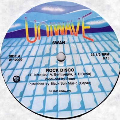 Swan - Rock Disco / Missile Lane Electronic Disco 12'' Schallplatte 192869