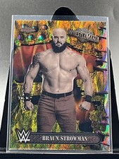 2025 Topps Chrome WWE WrestleMania Cactus Jack Gold RayWave Braun Strowman 16/50