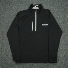 Zero Restriction Pullover Men Small Black Z500 Tour Series Performance Half Zip