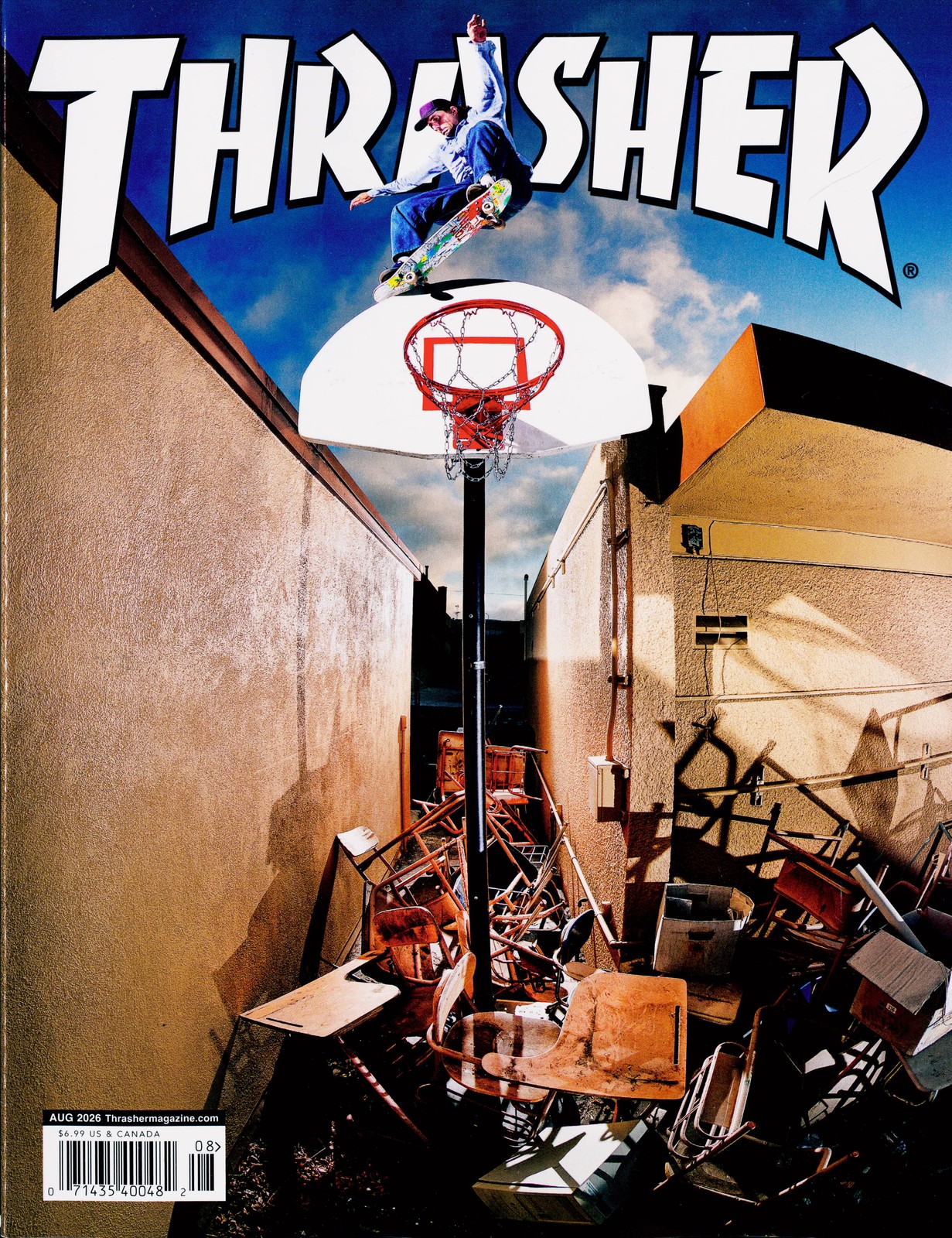 THRASHER MAGAZINE AUG 26