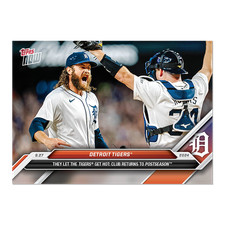 Detroit Tigers - 2024 MLB Topps Now Card 765 - Print Run: 2073 Detroit Tigers