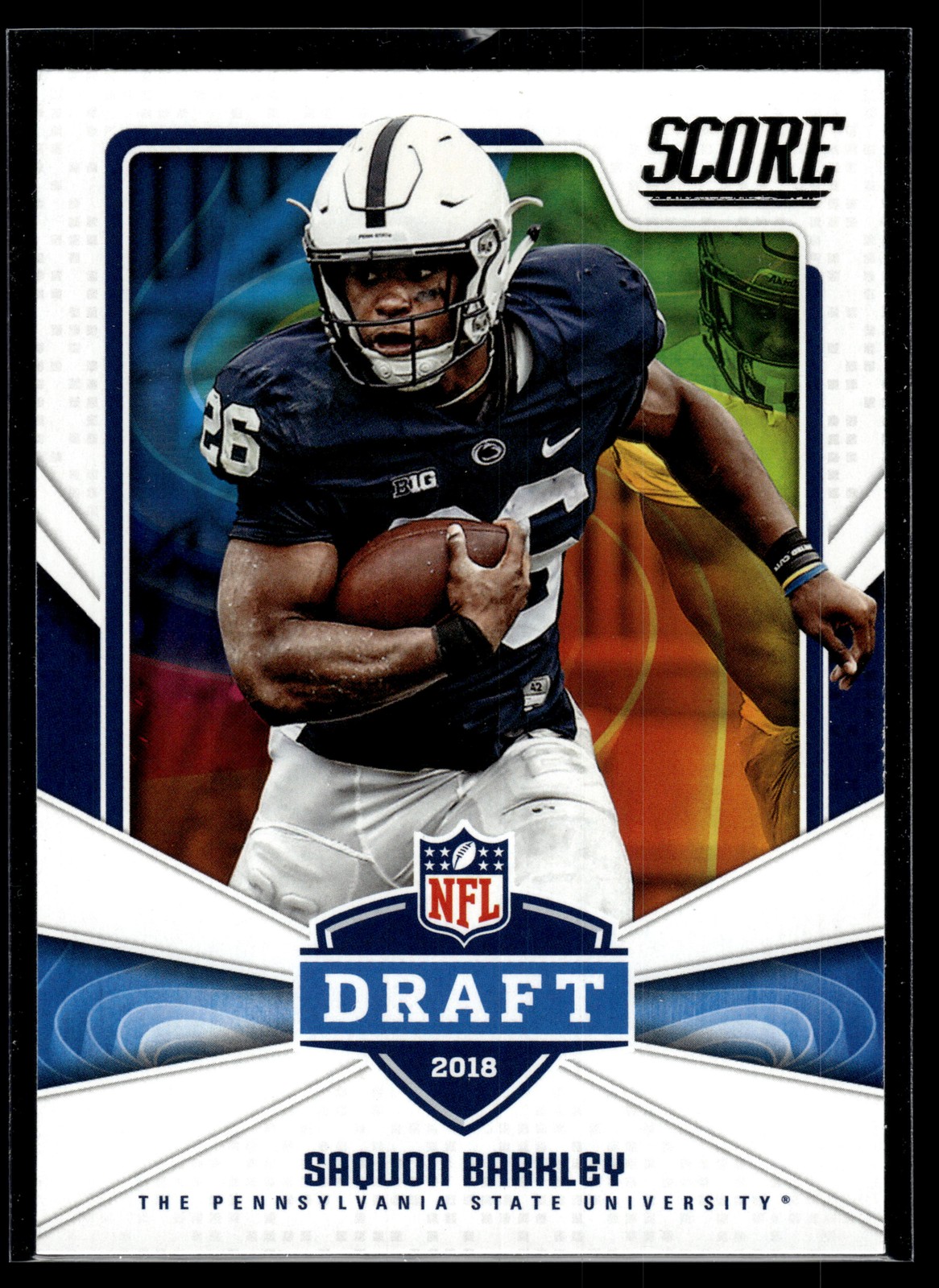 Saquon Barkley 2018 Score Rookie Card #6