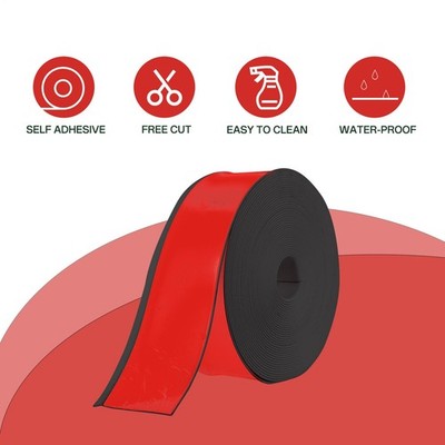 60Ft PVC Materials Baseboard Molding Trim Flexible Self Adhesive Wall Trim