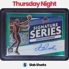 2020 PANINI DONRUSS OPTIC JASON RICHARDSON SIGNATURE SERIES GREEN PRIZM AUTO