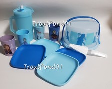 Tupperware Children's Mini Party Kids Play Set Play Dishes Disney Frozen New