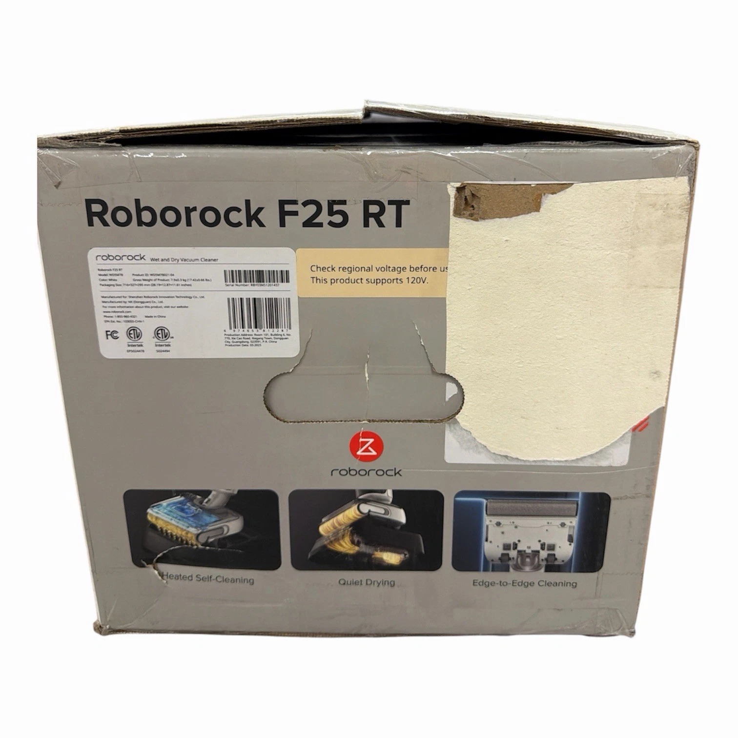 Roborock QRT78 Robot Vacuum & Mop w/ Multifunction Dock 10,000Pa Suction White
Opens in a new window