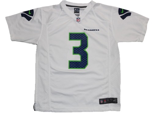 Nike NFL Seattle Seahawks Russell Wilson Jersey Youth Large 14/16 Boys On Field