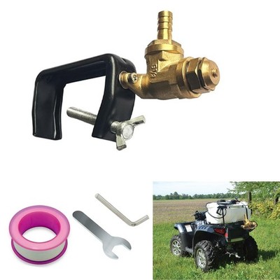 Boomless Spray Nozzle, #10#12 Orifices Brass Boomless Broadcast Nozzle for AT...