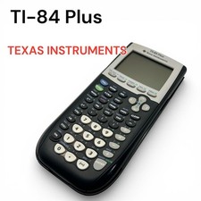 Good condition TI-84 Plus Calculator Texas Instruments Operation item 