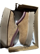 1122553 UGG Womens Tazz Platform Chestnut Slippers NEW women girl US 8.5 gift