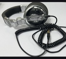 Pioneer HDJ-1000 Professional DJ Headphones Silver Discontinued Swivel Tested