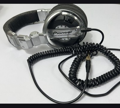 Pioneer HDJ-1000 Professional DJ Headphones Silver Discontinued Swivel Tested