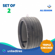 Set Of 2 Used 27530r20 Pirelli P Zero Ms To Elect Pncs 97y - 632
