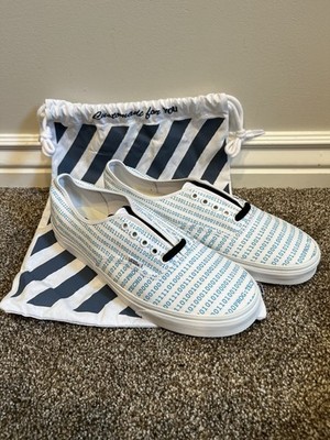 Vans Off The Wall Rowan Skate Shoes Custom Binary Code ''PROG:TECH'' Mens Size 12