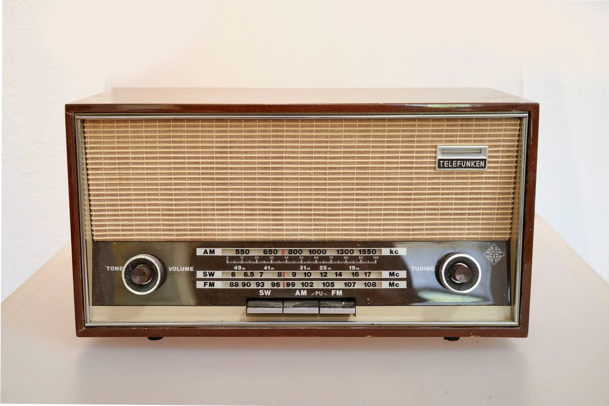 Vintage Telefunken Radio In Collectible Tube Radios 1950-1959 for