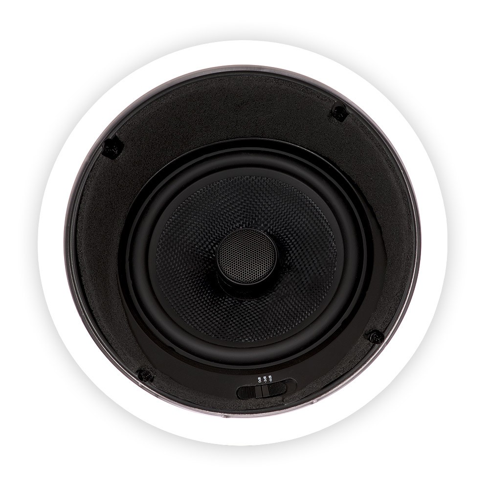 Theater Solutions TSS6A Flush Mount Angled Speakers with 6.5" Woofers 4 Pack