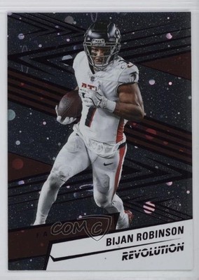 2025 Panini Revolution Purple Cosmo 7/49 Bijan Robinson #122 0o2b