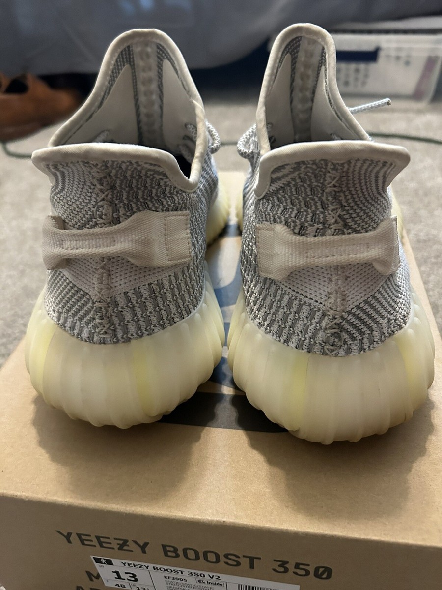 Adidas Yeezy Boost 350 V2 Static White Non Reflective EF2905 Mens  