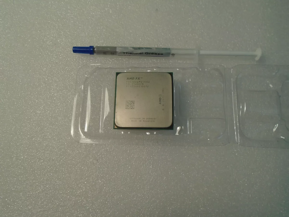 AMD FX 4100 3.6 GHz Quad Core FD4100WMW4KGU CPU Processor