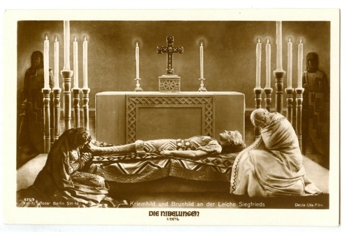 DIE NIBELUNGEN FRITZ LANG Original Postkartensatz 40 Stück (1924) - Bild 9 von 12