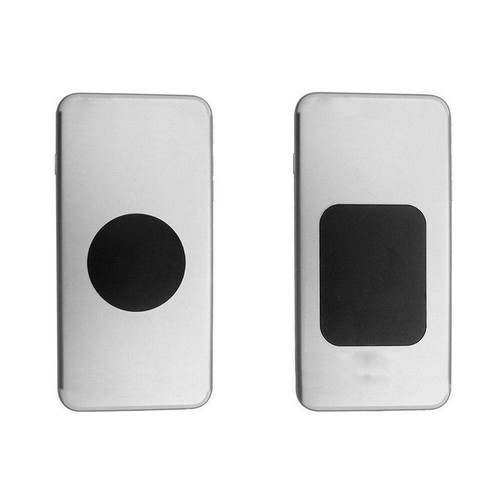 8 pièces autocollant plaque métallique remplacer pour support de téléphone portable magnétique montage de voiture magnétique - Photo 5 sur 12