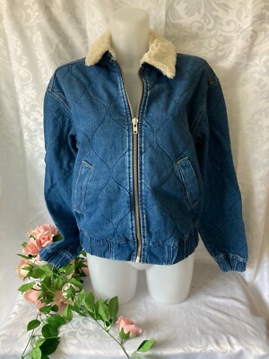 Urban Outfitters BDG Carbquilt Harrington Zip up Jacket Vintage