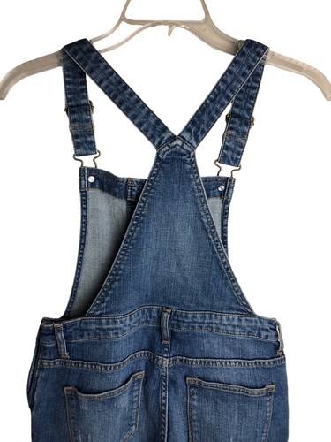 Girls Gap Denim Overalls Blue Jeans Carpenter Bib Vtg Cotton Size Girls 14 (XXL) - Picture 7 of 14