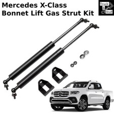 Kit Puntone Gas Ammortizzatore Cofano Per Mercedes Classe X 2017 - 2020 Sollevamento Cofano Easy Fit
