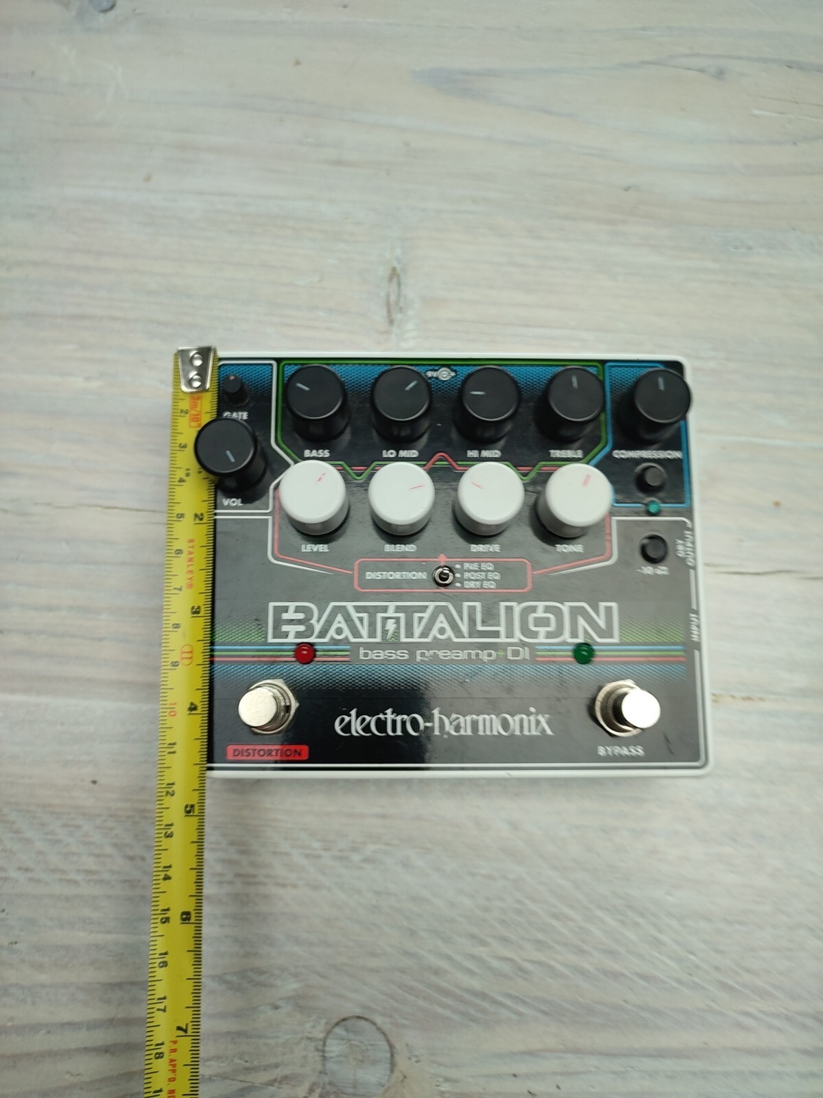 Battalion ElectroHarmonix Pedal Bass Preamp and Di 683274011943 eBay