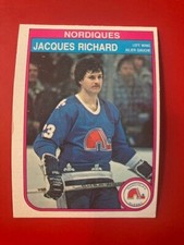 1982-83 O-Pee-Chee OPC #290 Jacques Richard - Quebec Nordiques NRMT